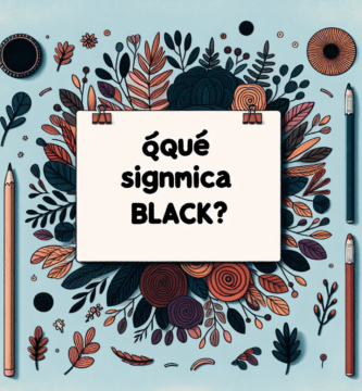 que significa black 1823