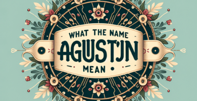 que significa el nombre de agustin 0100