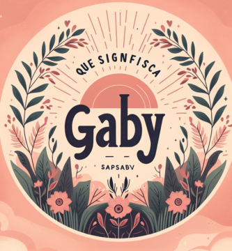 que significa gaby a918
